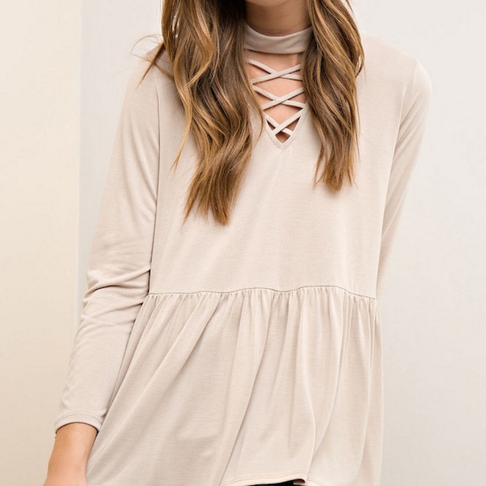 peplum top